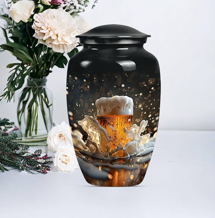Amazon.com: JAGSHASHI Beer Urn - Urns for Human Ashes